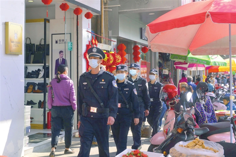 春节期间社会治安平稳有序